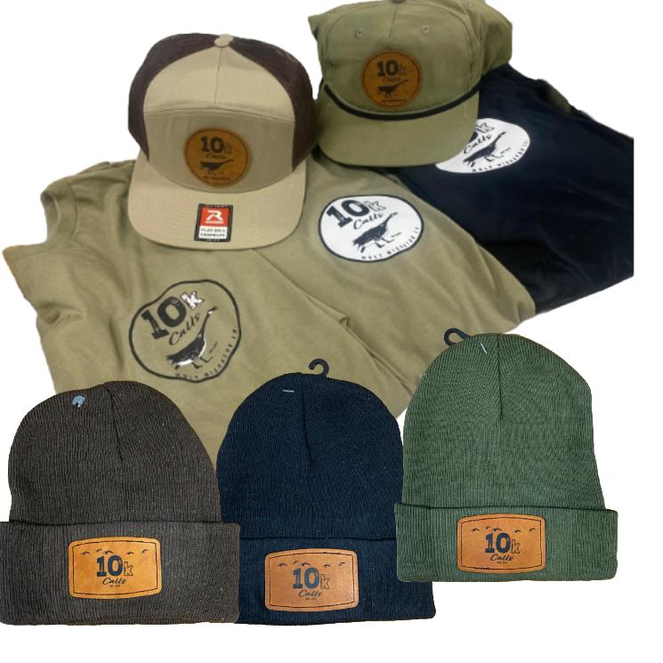 10k Calls Apparel-Everyday clothing and hats to show your waterfowling tradition